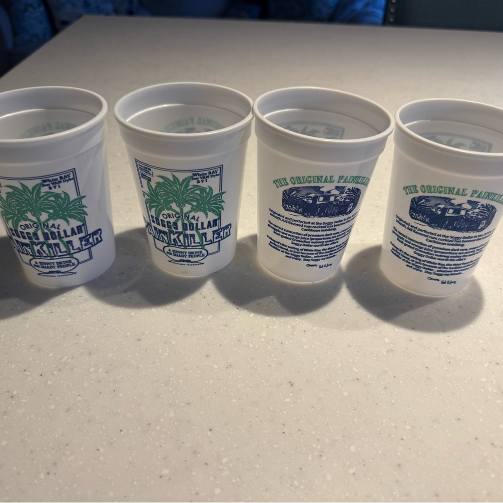 Soggy Dollar Bar cups